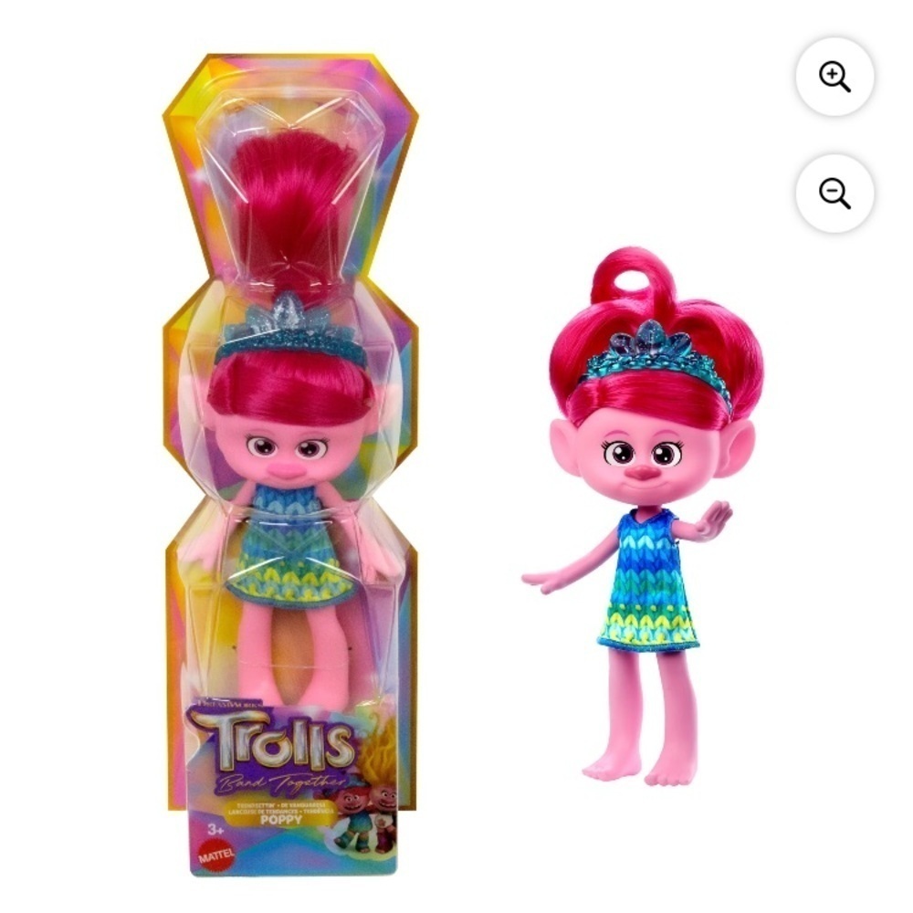 Trolls Band Together Queen Poppy Doll